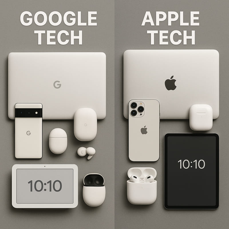 Google Tech vs Apple Technology